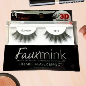 FauxMink 3D MULTI-LAYER EFECT  1 Pair Lashes #018